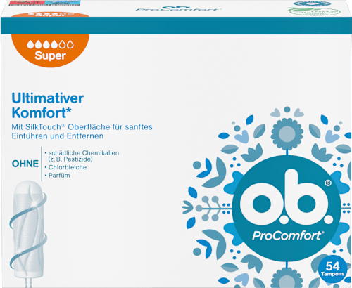 ProComfort Tampons Super o.b.