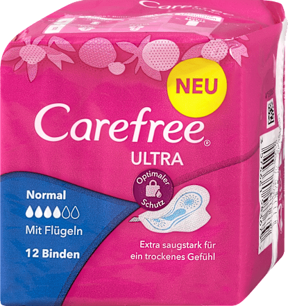Ultra Binden Normal mit Flügeln Carefree
