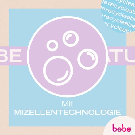 Abschminktücher pflegend mit Kokoswasser bebe