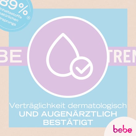 Abschminktücher pflegend mit Kokoswasser bebe