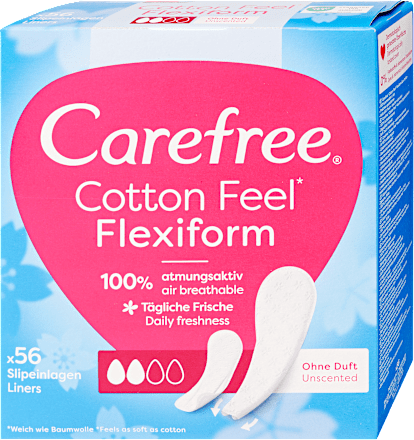 Tisztasági betét Cotton Feel Flexiform Carefree