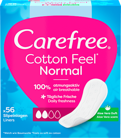 Wkładki Cotton Aloe Carefree