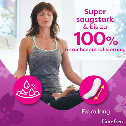 Slipeinlagen Plus Long mit Frischeduft Carefree