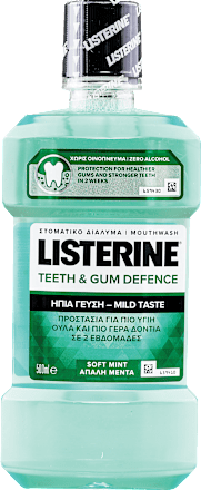 Teeth & Gum Defence vodica za ispiranje usta – Soft Mint LISTERINE