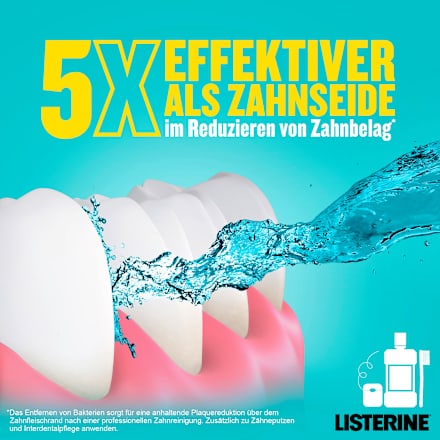 Mundspülung Cool Mint milder Geschmack Listerine