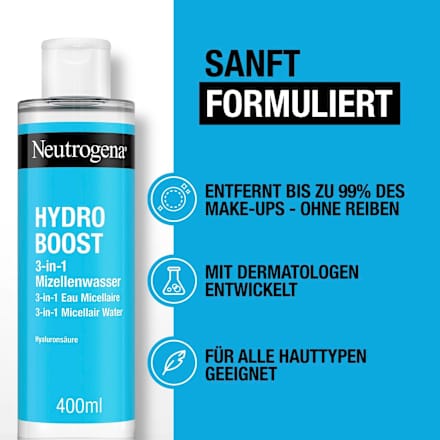 Mizellenwasser Hydro Boost 3in1  Neutrogena
