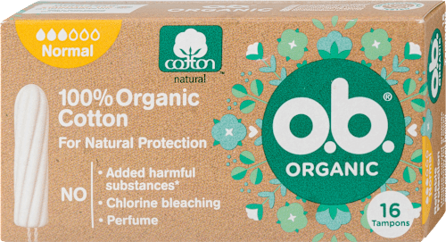 Tampon Organic, Normal O.B.