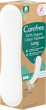 Slipeinlagen Organic Cotton Long Carefree