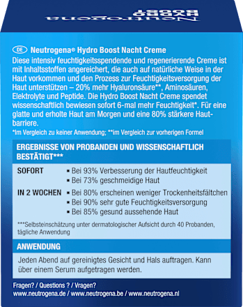 Nachtcreme Hydro Boost Neutrogena