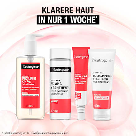 Anti Pickel Peeling Waschgel AHA/PHA/BHA Neutrogena