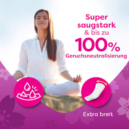 Slipeinlagen Plus Large mit Frischeduft Carefree