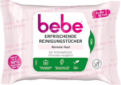 Abschminktücher erfrischend bebe