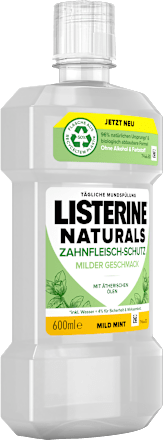 Mundspülung Naturals  Zahnfleischschutz, fluoridfrei Listerine
