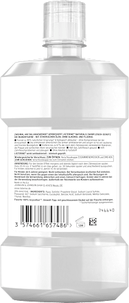 Mundspülung Naturals  Zahnfleischschutz, fluoridfrei Listerine