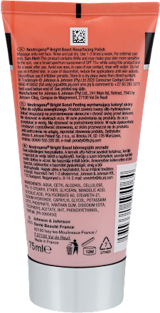 Bright Boost Peeling wyrównujący koloryt skóry  Neutrogena