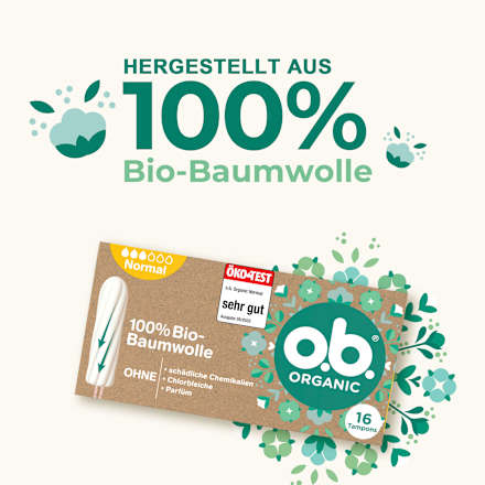 Tampons Organic Normal o.b.