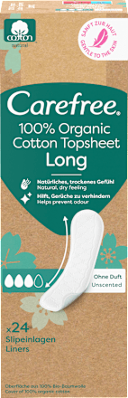 Slipeinlagen Organic Cotton Long Carefree