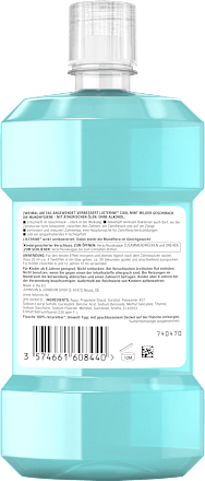 Mundspülung Cool Mint milder Geschmack Listerine