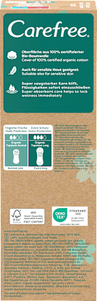 Slipeinlagen Organic Cotton Long Carefree