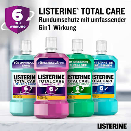 Mundspülung Total Care Zahnschutz Listerine
