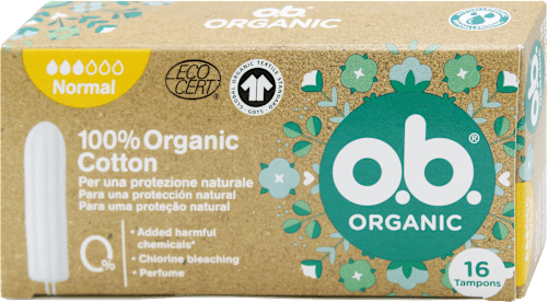 Assorbenti interni organici normal o.b.