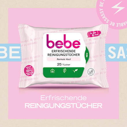 Abschminktücher erfrischend bebe