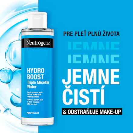 Micelárna voda Hydro Boost 3v1 Neutrogena