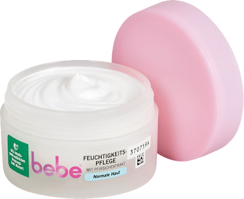 Feuchtigkeitscreme mit Pfirsichextrakt bebe