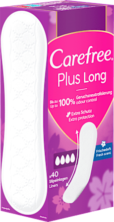 Slipeinlagen Plus Long mit Frischeduft Carefree