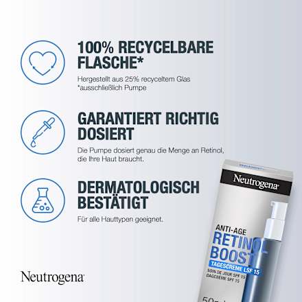 Anti Age Gesichtscreme Retinol Boost LSF 15 Neutrogena