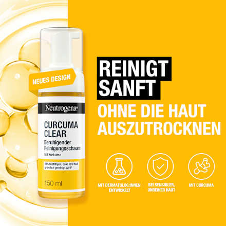Reinigungsschaum Curcuma Clear Neutrogena