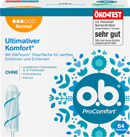 o.b.Tampons ProComfort Normal, 64 St