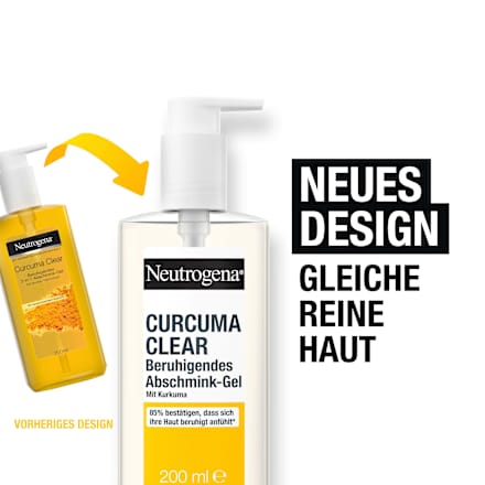 Reinigungsgel 3in1 Curcuma Clear Neutrogena