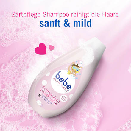 Schaumbad & Dusche bebe Zartpflege