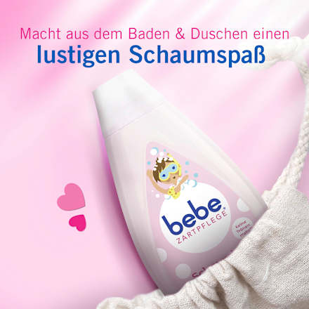 Schaumbad & Dusche bebe Zartpflege