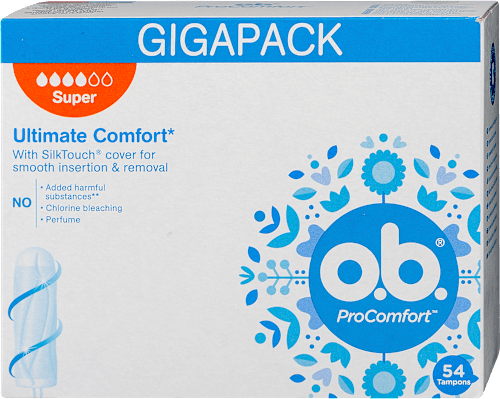 Tampon ProComfort, Super O.B.