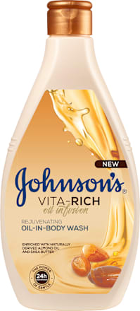 Gel de duș migdale si unt de shea Johnson's