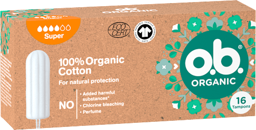 Tampony Organic Super o.b.