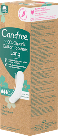 Slipeinlagen Organic Cotton Long Carefree