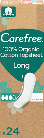 Slipeinlagen Organic Cotton Long Carefree