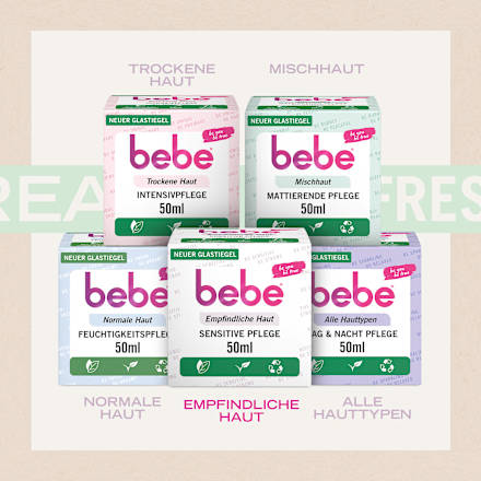 Gesichtscreme Sensitive Pflege bebe