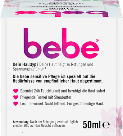 Gesichtscreme Sensitive Pflege bebe