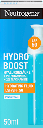 Fluid Hydro Boost Hydrating LSF 50 Neutrogena
