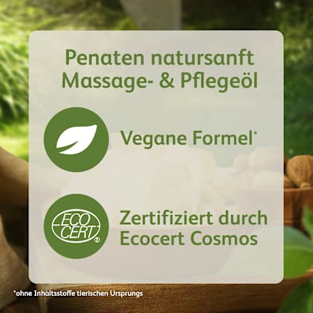 Baby Massage- und Pflegeöl natursanft  Penaten