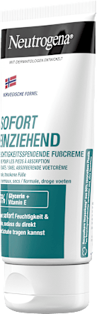Fußcreme sofort einziehend für trockene Haut Neutrogena