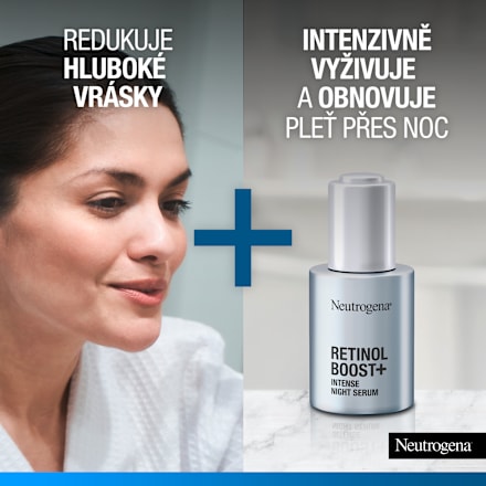 Retinol Boost + intenzivní noční sérum Neutrogena