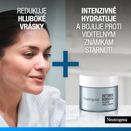 Retinol Boost + intenzivní pleťová péče Neutrogena