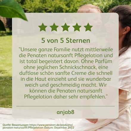 Baby Pflegelotion natursanft  Penaten