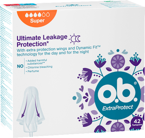 Tampony ExtraProtect Super o.b.