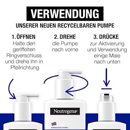 Bodylotion Deep Moisture Sensitive parfümfrei Neutrogena